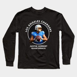 JUSTIN HERBERT - QB - LOS ANGELES CHARGERS Long Sleeve T-Shirt